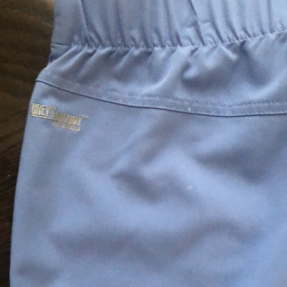 Greys Anatomy Signature By Barco Women’s Blue Scrub Pants Size Sp. View 4